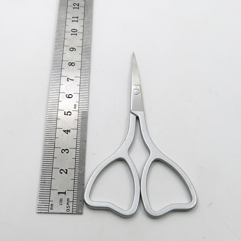 OEM Your Logo Beauty Makeup Scissors Facial Trimming Tweezers Portable for Promotion Gift