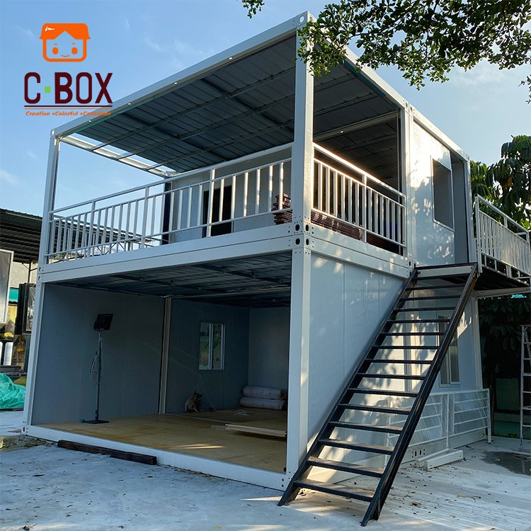Modern Luxury Prefab Houses CE Certification Cbox Modular Steel House