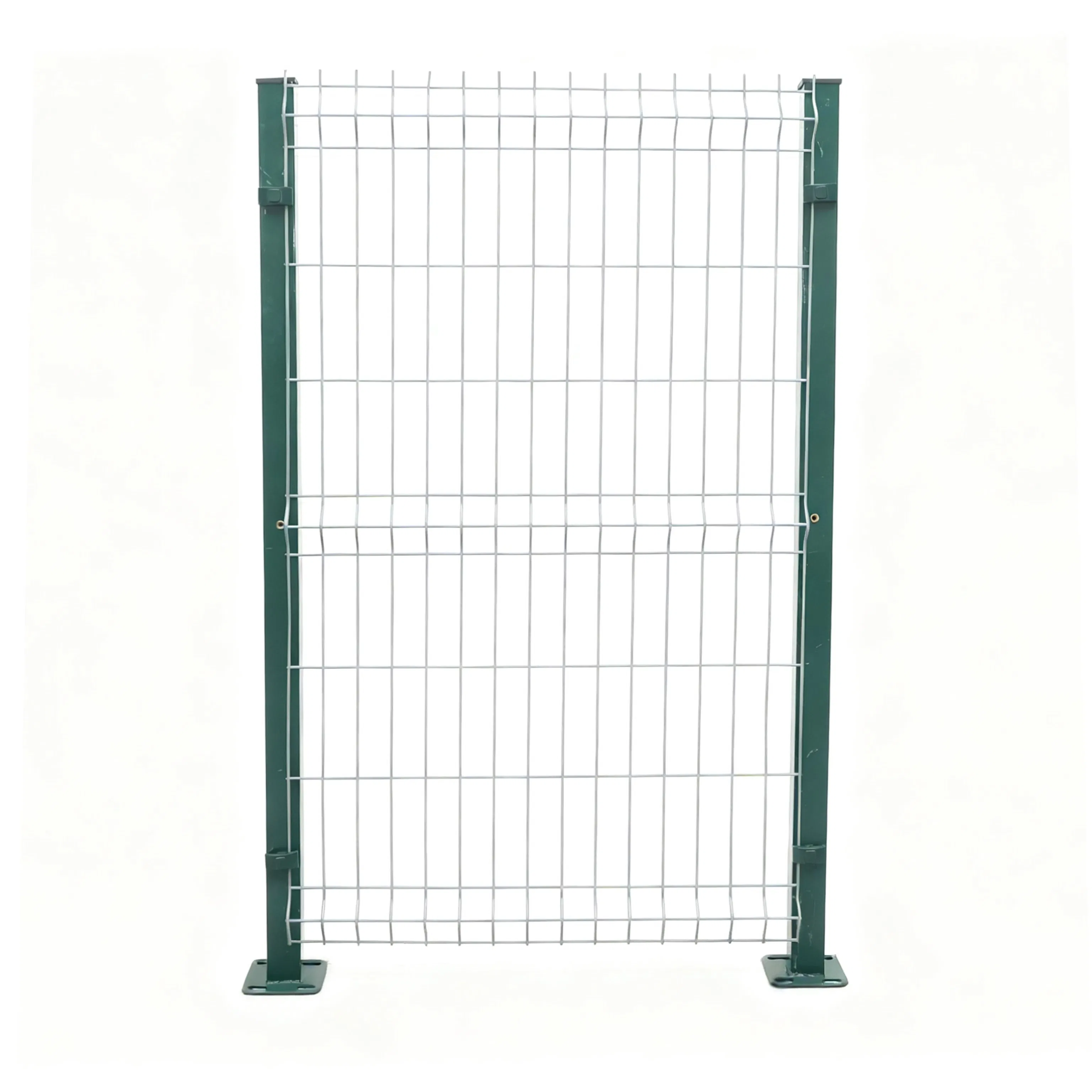 Metal Galvanized PVC Coated 3D Bending Welded Curvy Wire Mesh Fence for Security