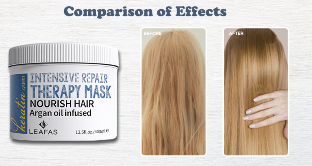 Salon Keratin Treatment Smooth Repair Hair Mask