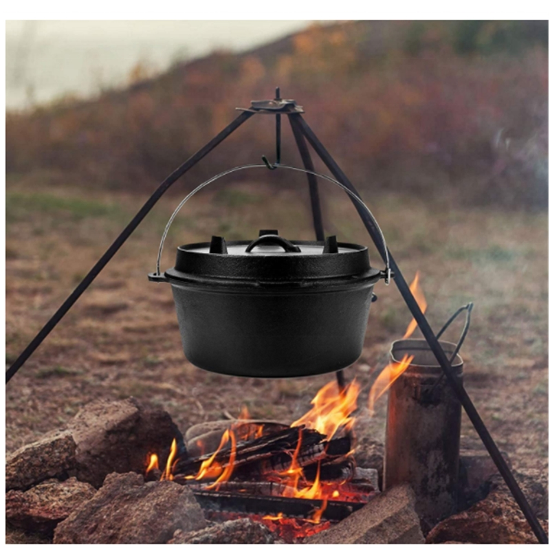 Чугунный казан для кемпинга 9QT