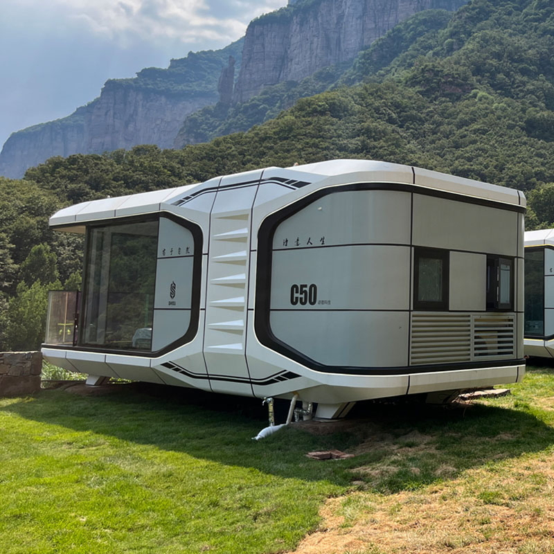 Modern Hotel Pod Sleeping Cabin for Tropical Rainforest Accommodation