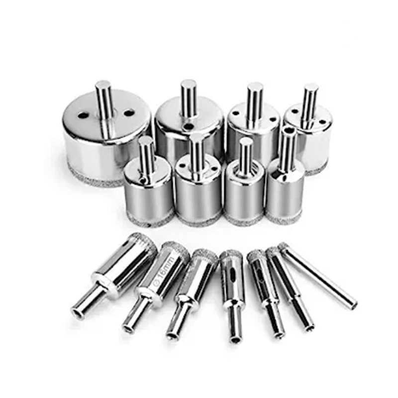 Diamond Drill Bits for Ceramic Diamond Hole Saw Drill Bit Set Kit Premium Glass Drill Bit