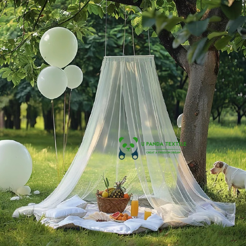 Outdoor Conical Mosquito Net with Pop-up Frame for Garden Party Protection Mosquito Net
