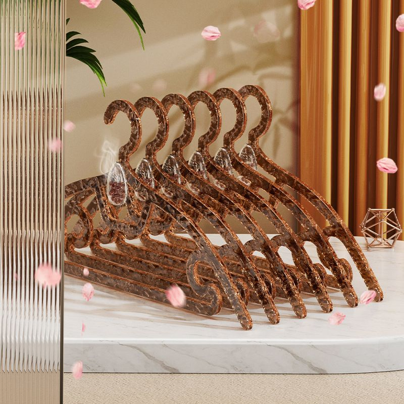 Factory Price Plastic Aroma Clothes Hanger Hanging Organizer for Wardrobe & Bathroom Fragrant Clothes Rack Aromatherapy Hanger