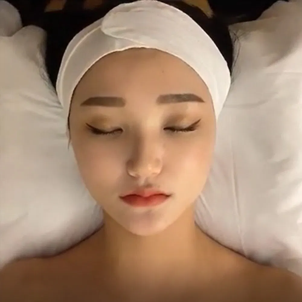 Disposable Stretch Nonwoven Headband Without Closure Single Use SPA Head Band