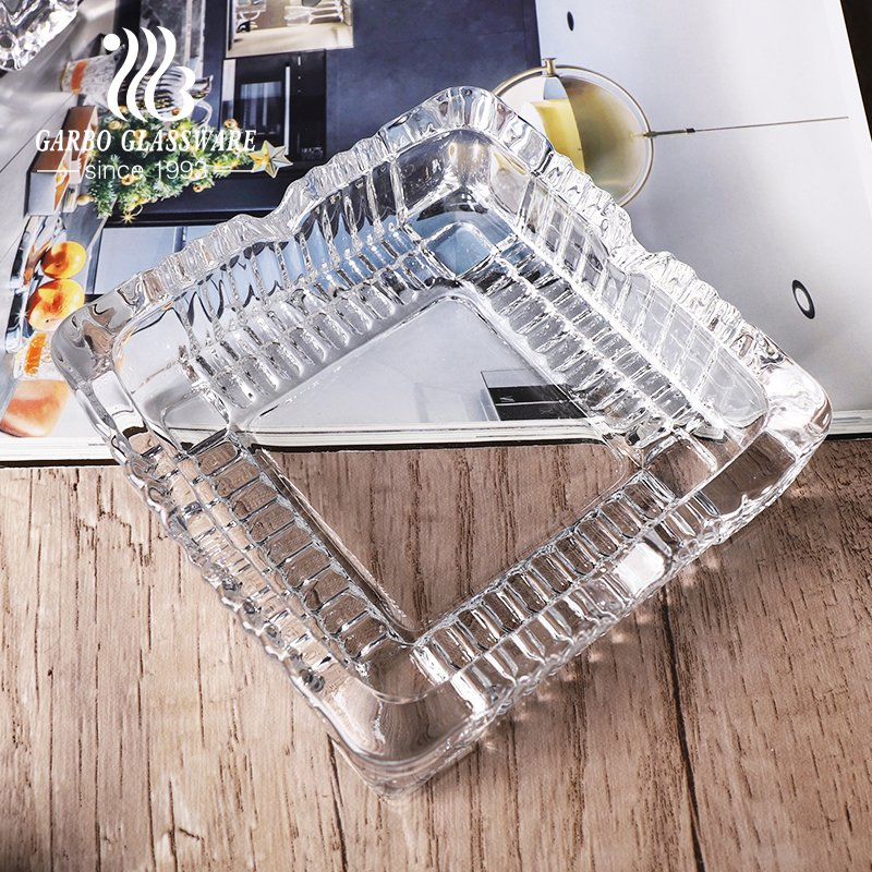 in Stock High-Quality Glass Ashtray for Office Home and Restaurant