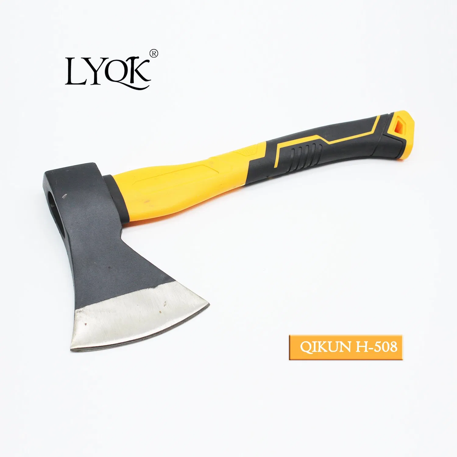 H-508 Construction Hardware Hand Tools Plastic Rubber Handle Hammer Axe