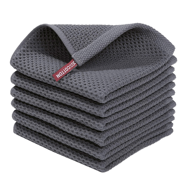 Customized Dish Kitchen Towel Set Cotton Dish Cloths Tea Dish Towels for Kitchen