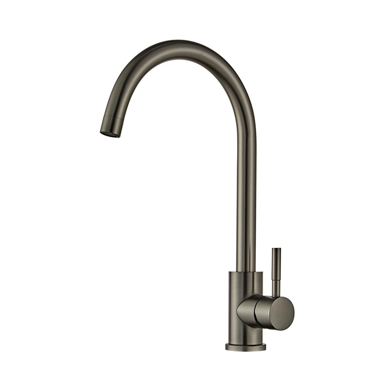 Single Handle Sink Mixer Faucet 304 Stainless Steel Kitchen Water Tap