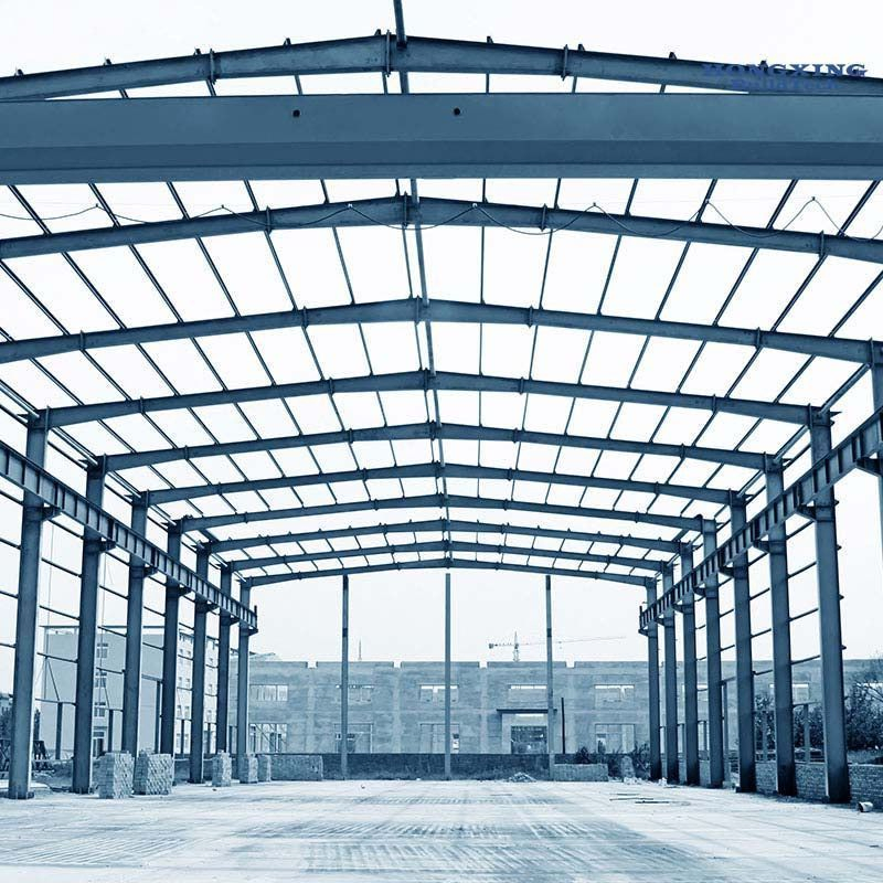 High Quality Prefabricated Cow Farm Using Dairy Hangar Steel Structure Frame Roof Truss Metal Steel Sheet Wall Cladding Workshop