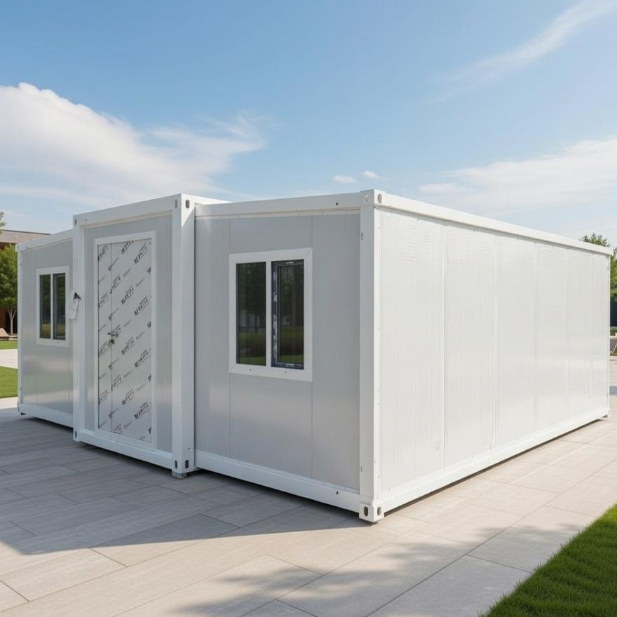 20FT 40FT Portable Living Cabin Steel Frame Tiny Home Expandable Shipping Container House Prefab Container Home