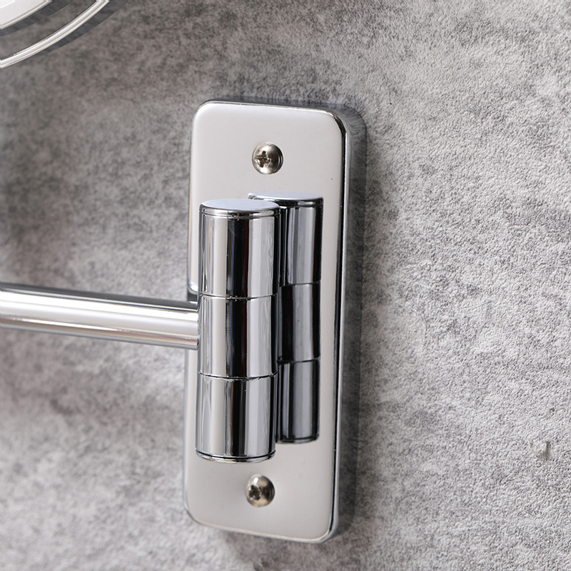 Customization Bathroom 2X/3X/5X Magnifying Beauty Makeup Mirror Punch-Free Bathroom Vanity Mirror