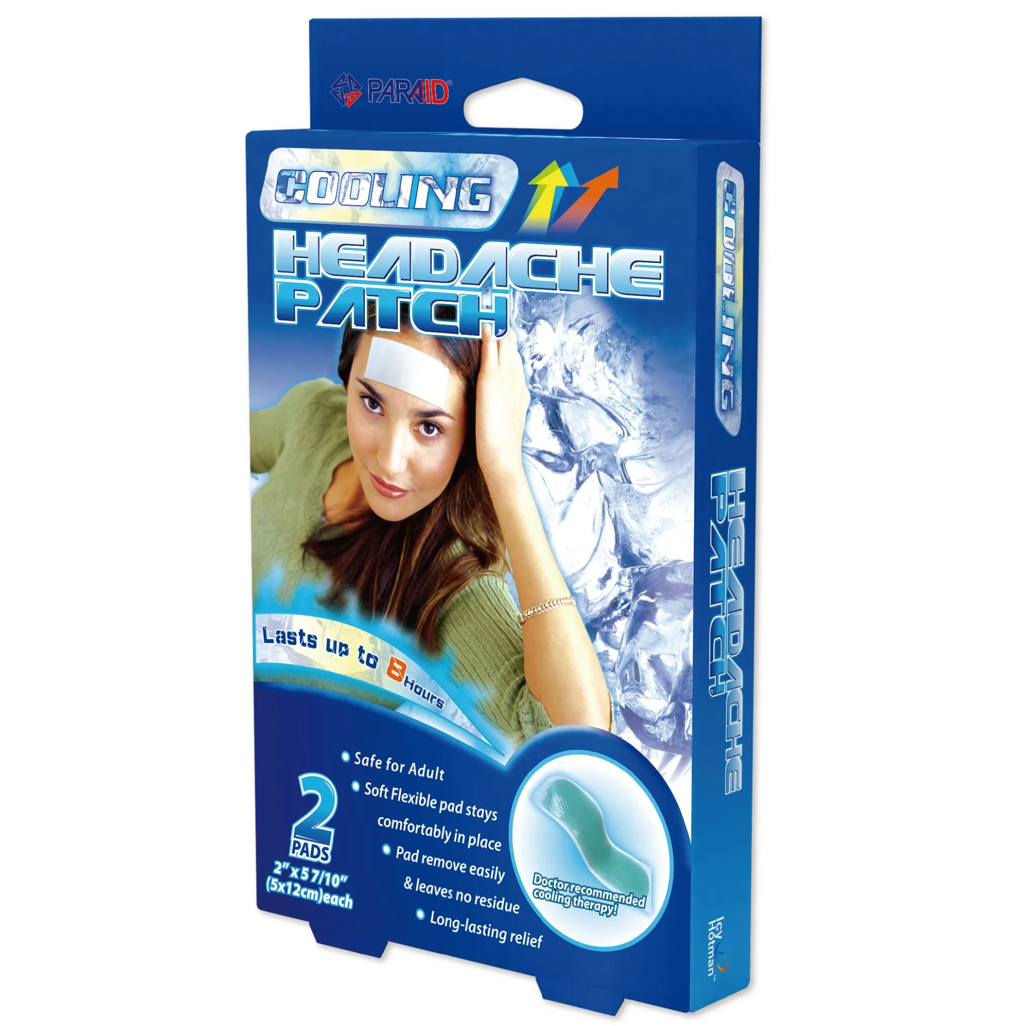 OEM Lasting 5*12cm Headache Cooling Pad Patch for Adult