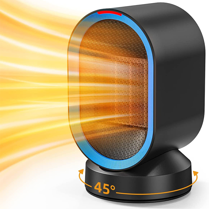 Portable Small Solar Heater Home Mini Energy Saving Moving Head Heater