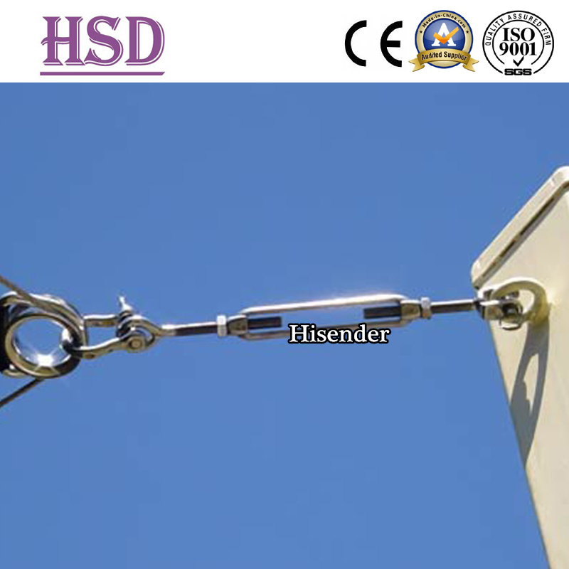 Stainless Steel304/316 European Type Open Body Turnbuckle Eye Hook
