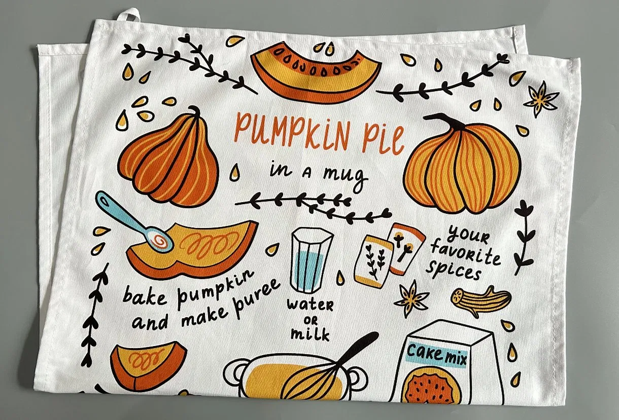 Hot Sale of Custom Printed Kitchen Napkins Tea Towels