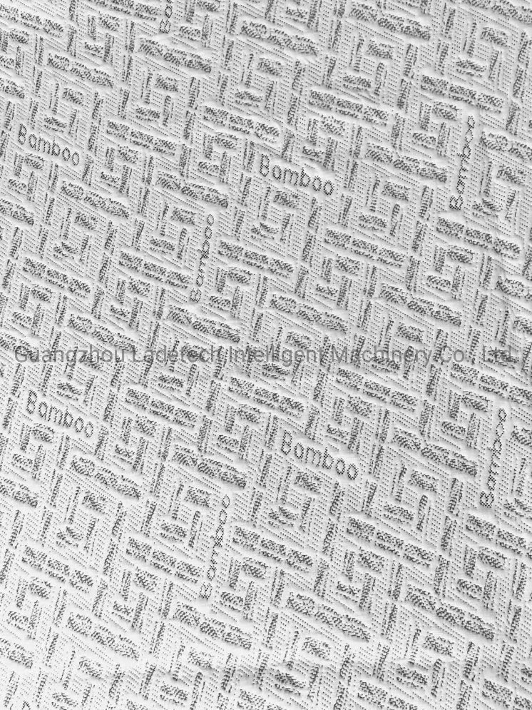 LDT-ZJB26 180-550 GSM Bamboo Mattress 100% Polyester Ticking Knitted Jacquard Fabric
