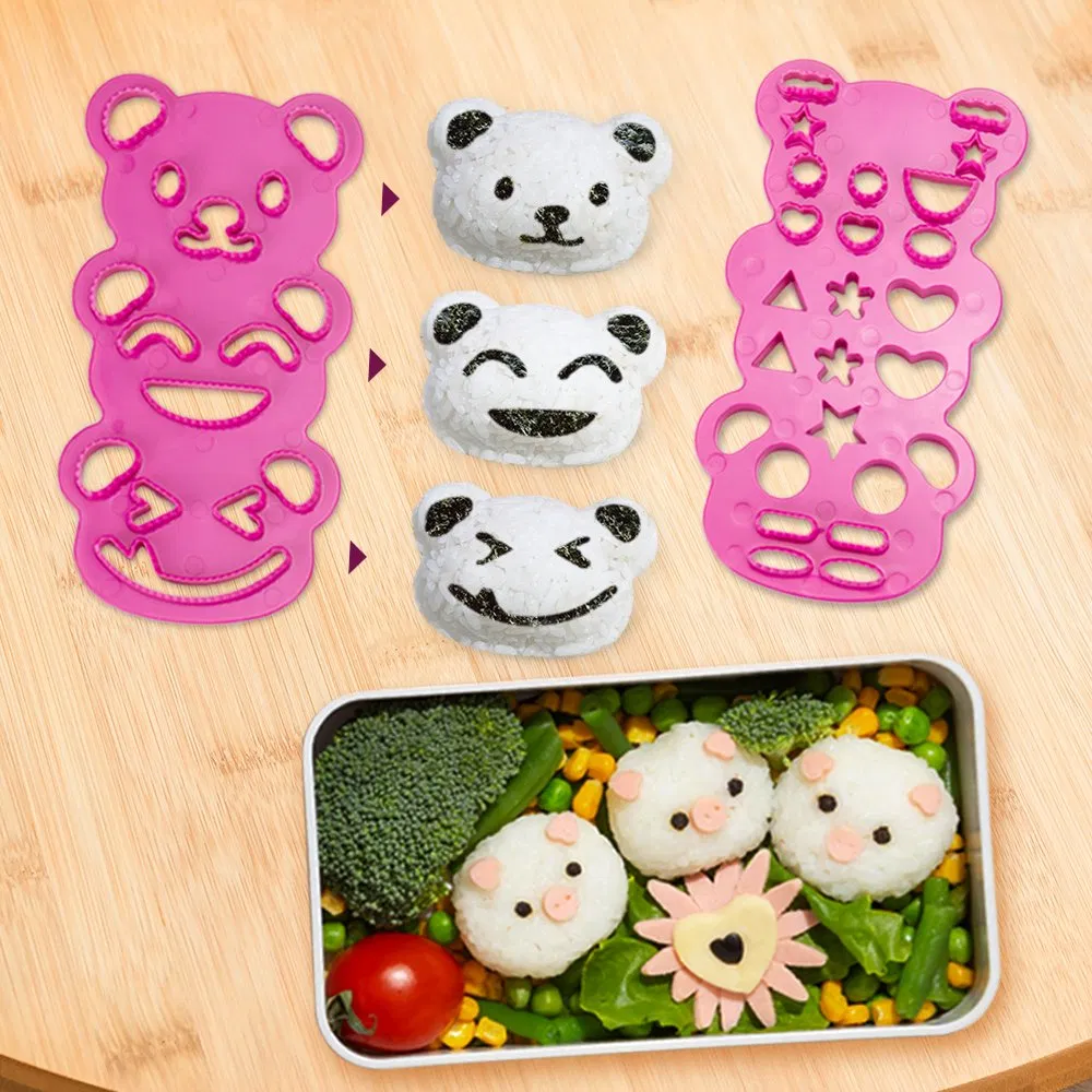 Plastic Sushi Making Mold Practical ABS Sushi Tool Cute Bento Decoration Tool