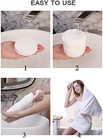 Disposable Compressed Cotton Bath Towels for Travel and Home