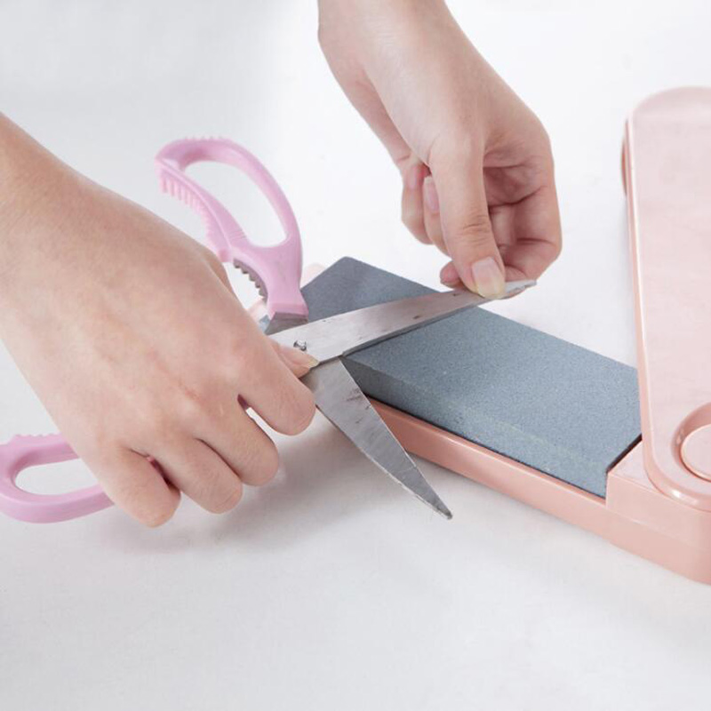 Double Sided Fold Knife Sharpener Portable Pocket Sharpener Diamond Knife Sharpening Stone Outdoor Kitchen Tools Wbb11982