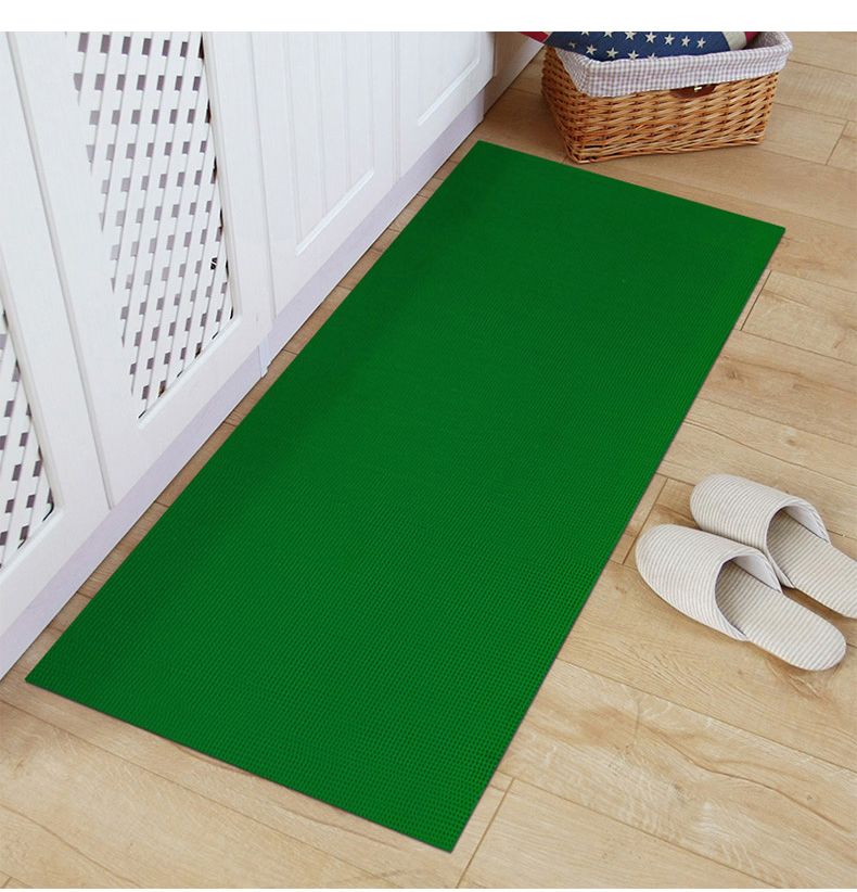 China Factory Direct Supply Popular Sales Double/Zebra Color Wash Room/Swimming Pool Use PVC S/Z Mesh Snake Mat in Rolls for Kitchen