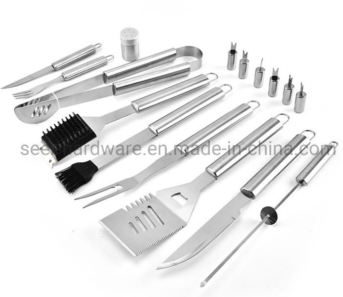 9PCS BBQ Tool with Aluminum Case Packing (SE8989)
