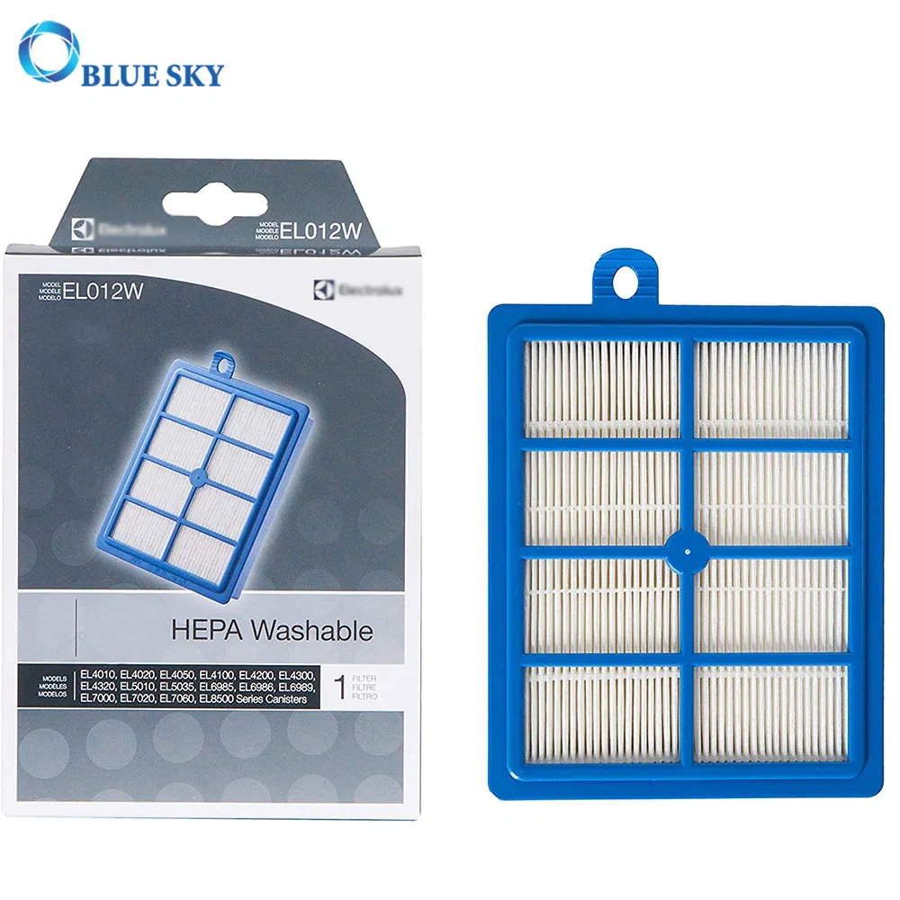 Washable H12 HEPA Filters for Philipss FC9080 & Electrolux EL012W & Eureka Sanitaire Vacuum Cleaners Part # 60286A