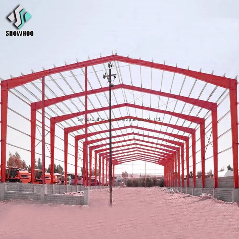 Low Cost High Rise Modern Design Prefabricated Steel Structure Warehouse Building