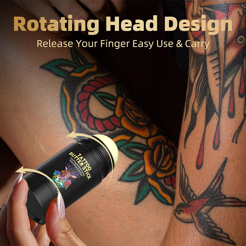 Beauty Cosmetics Skin Care Organic Extracts Heals and Protects New Tattoos Brighten Tattoo Stick