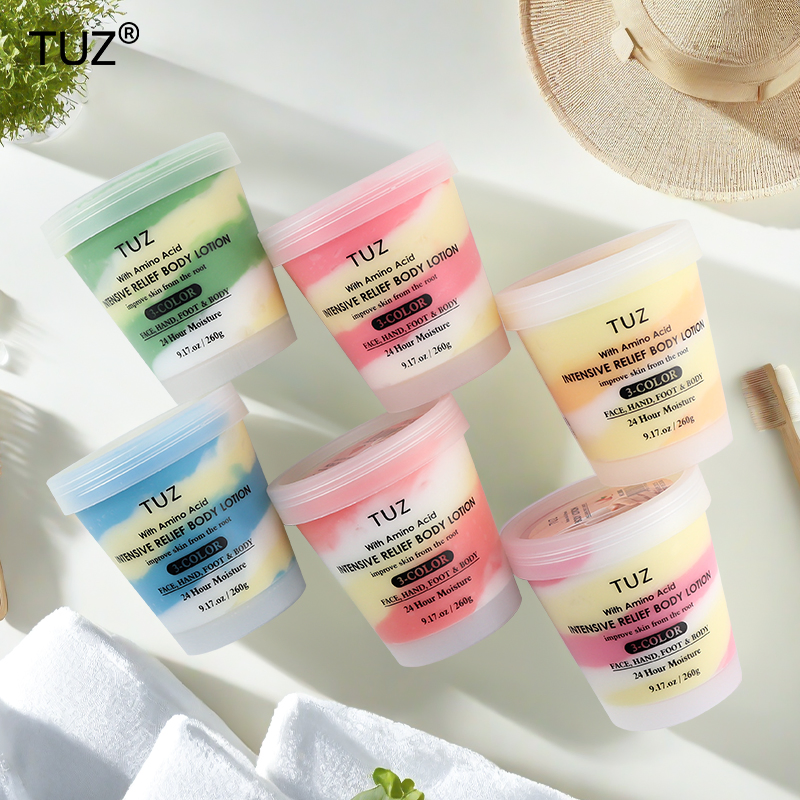 6 Styles 260g Amino Acid 3-Color Intensive Relief Body Lotion