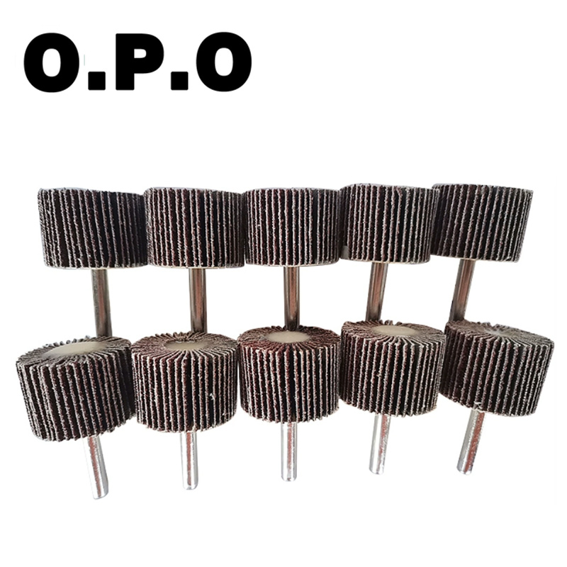 Шлифовальный лепестковый круг на оси для металла