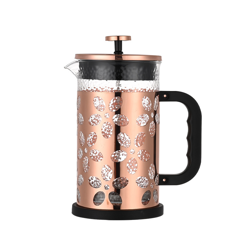 New Style French Press Coffee Pot Home Coffee Maker with Borosilicate Glass Thermal Coffee