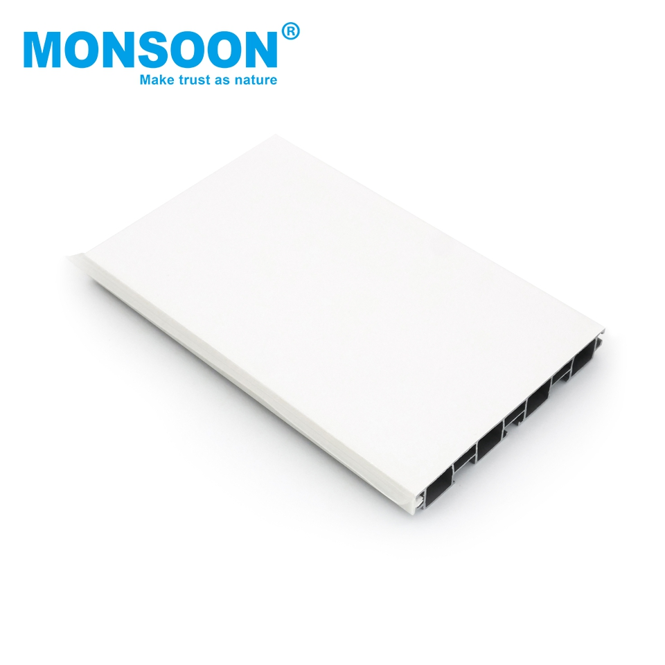 Hardware Accessories Durable Wood-Grain Wall Panel 50*12mm Withe Black Aluminum Alloy Floor Baseboards Skirting Board