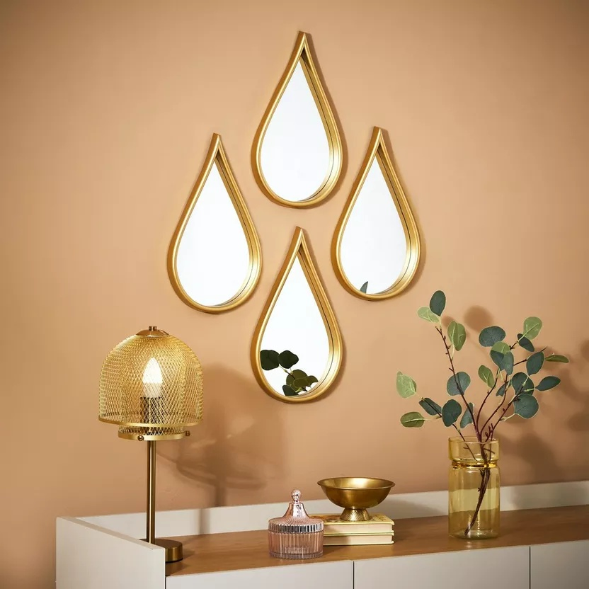 Unique Irregular Acrylic Art Mirror for Chic Home Decor