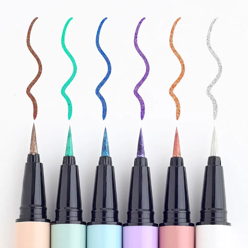 Custom Logo Waterproof Magnetic Eyelashes Pencil Liquid Eyeliner Private Label Eye Liner
