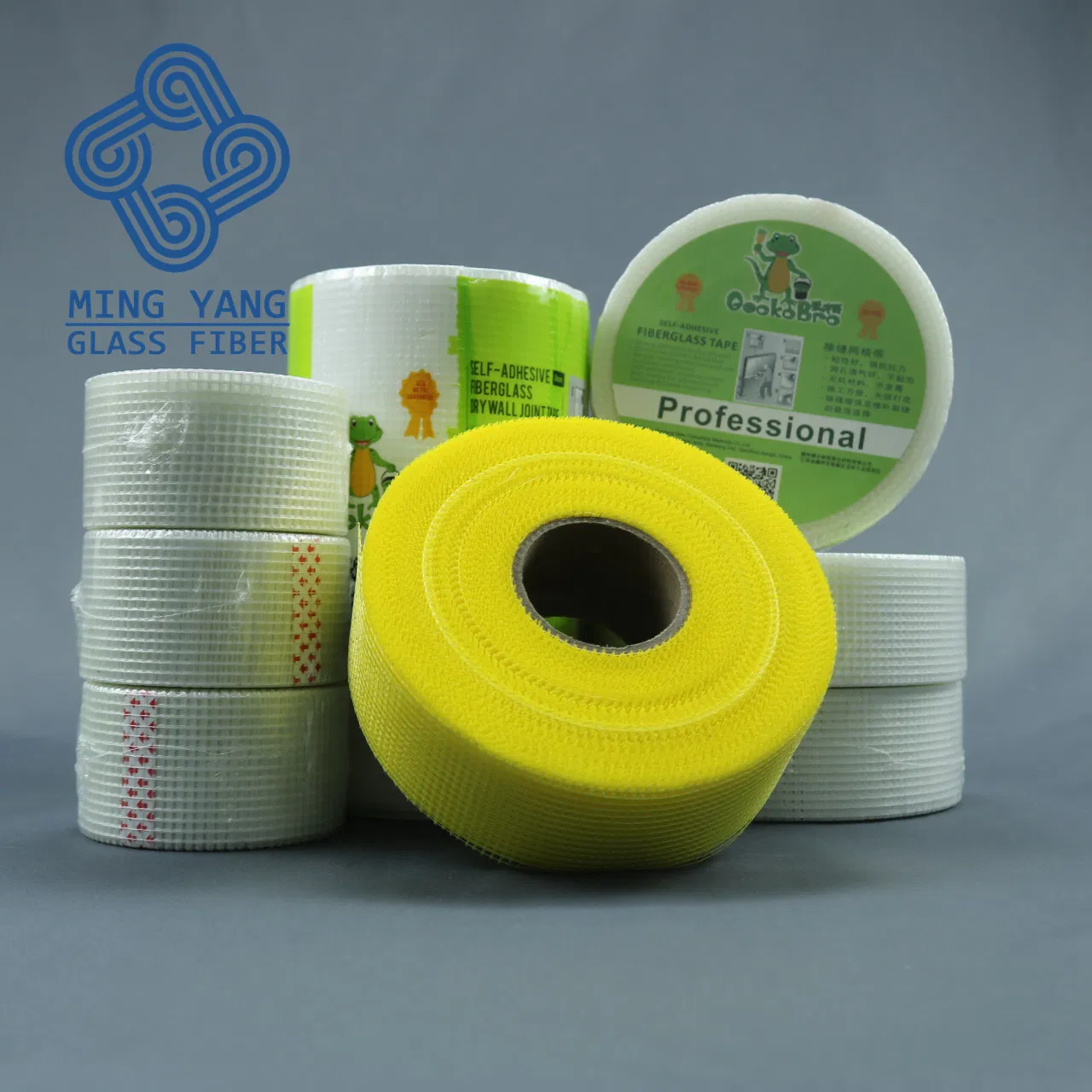 Factory 5cm*90m Fiberglass Self-Adhesive Mesh Tape Gypsum Board Joint Tape