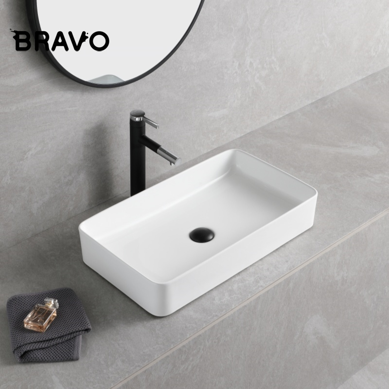 Керамическая раковина BRAVO для ванной комнаты