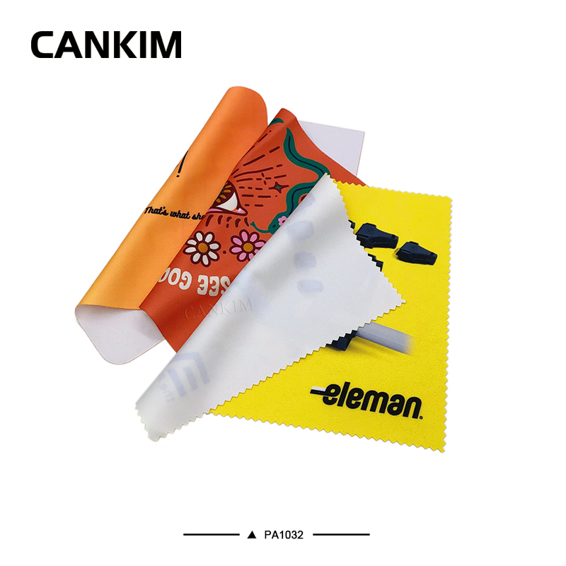 Factory Wholesale Pattern Customization Cleaning Cloth Glasses Polishing Cloths Microfiber Cleaning Cloth for Glasses