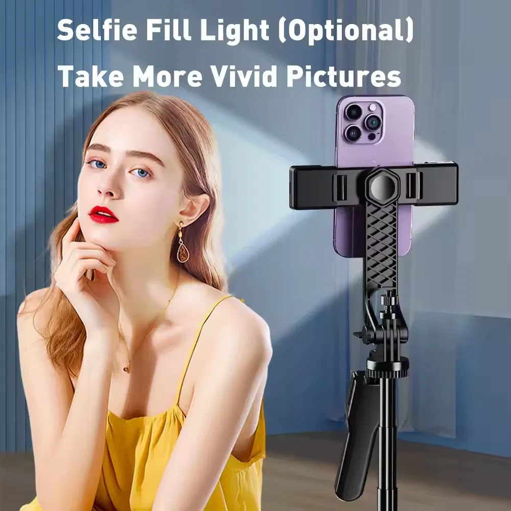 Монопод для селфи с Bluetooth-пультом и штативом
