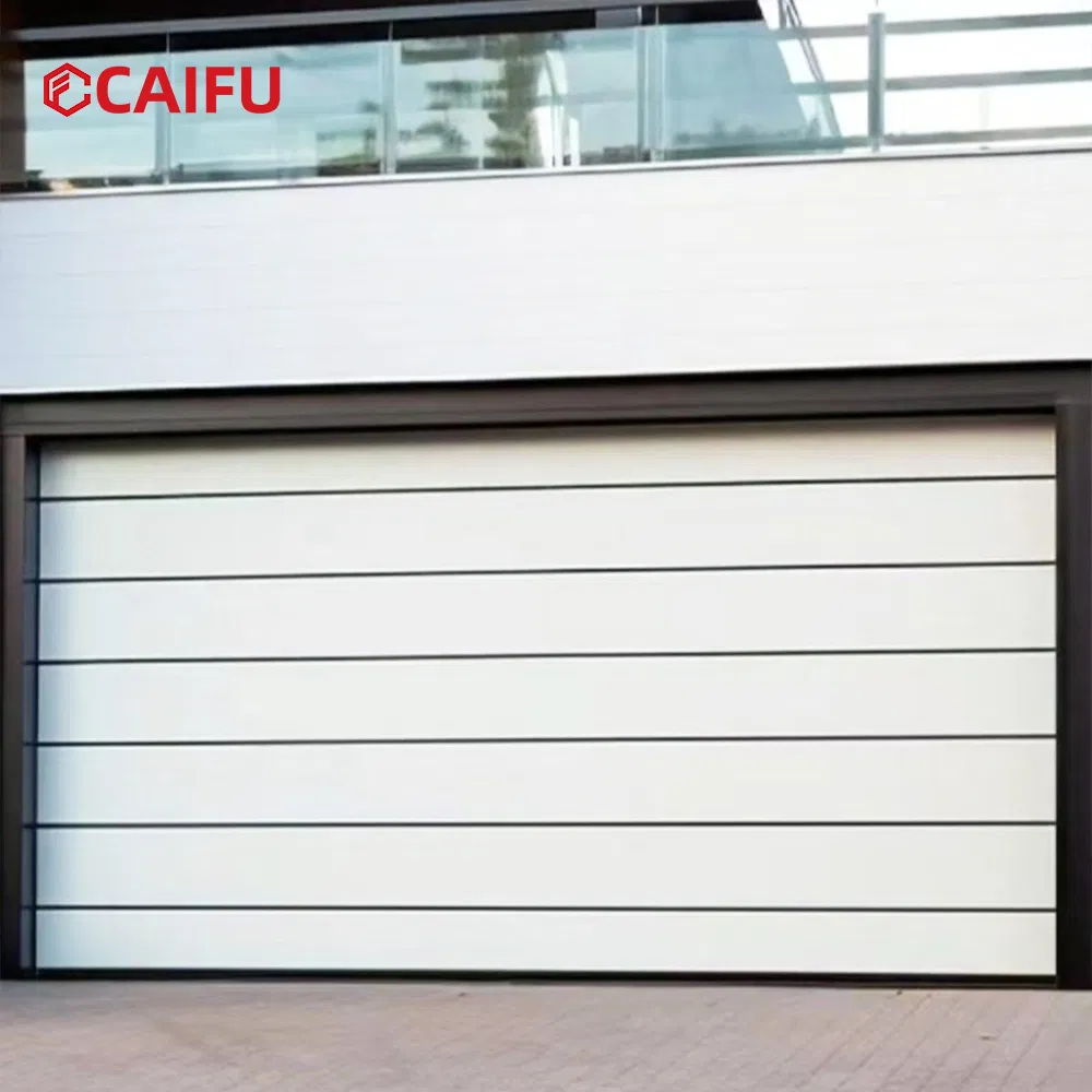 Sectional Garage Door Aluminum Electric Overhead Sliding Gate Roll up Door