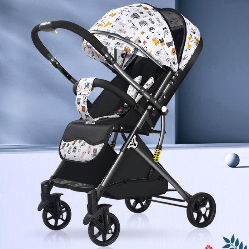 Wholesale Baby Stroller and Foldable Convenient with Sunshade Baby Carriage