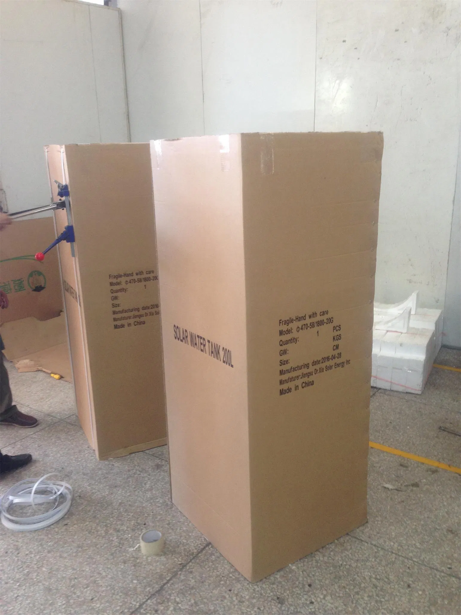 Solar Hot Water Storage Tank with Coil