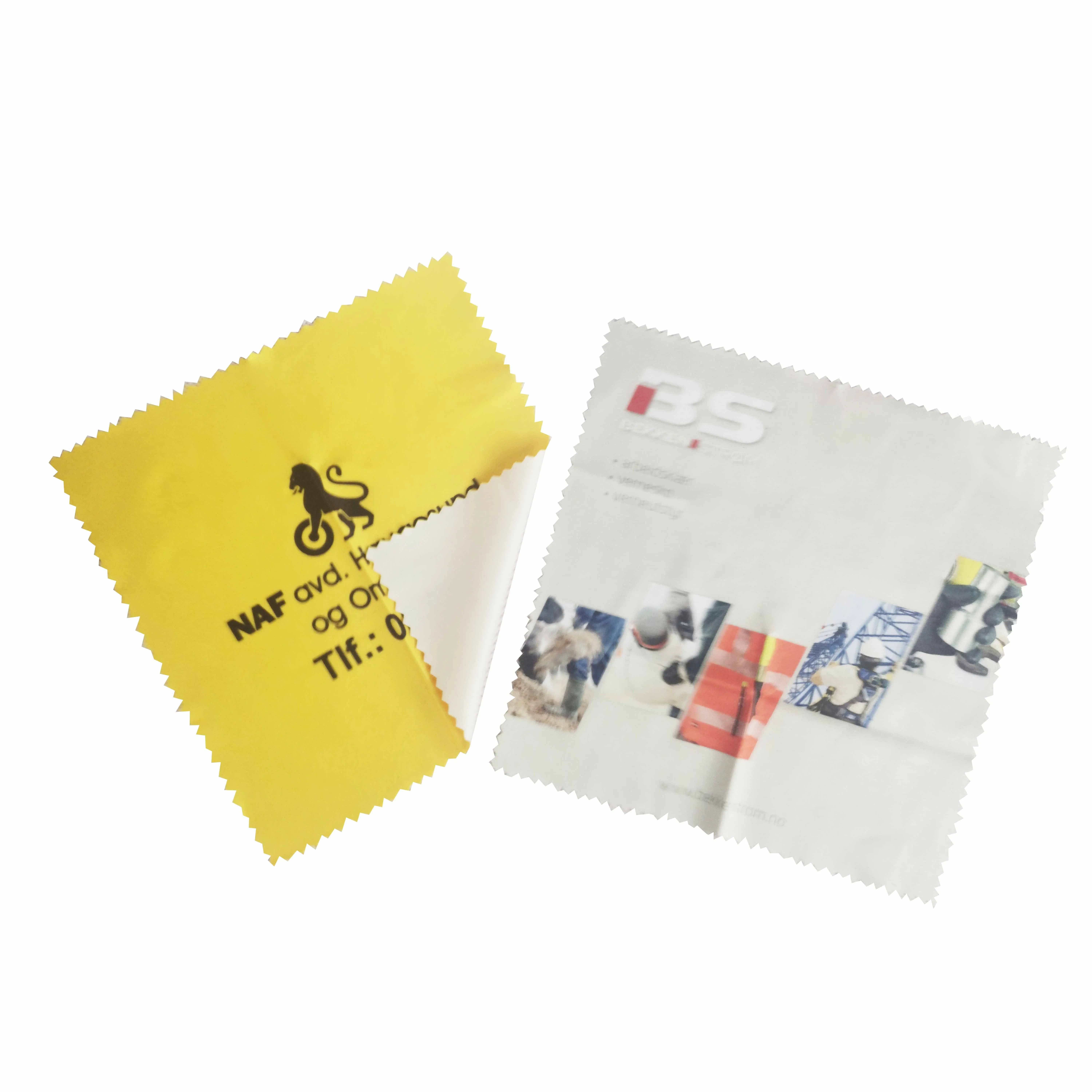 Digital Printing Microfiber Glasses Cloth Suede Micro Fiber Cleaning Cloths