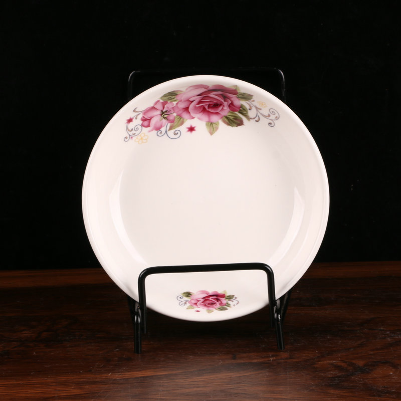 Rice Pasta Fuirt Plate Size 6"-14" Flower Porcelain Ceramic Tableware