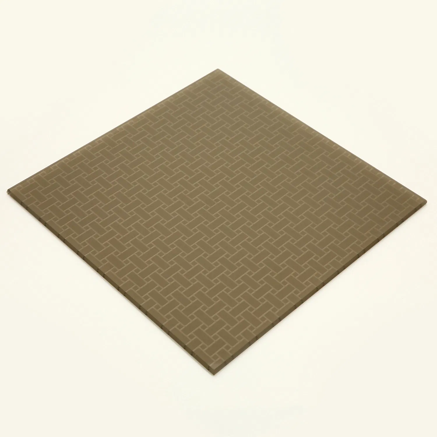 4-19mm Acid Etched Glass/Clear Frosted Glass Price