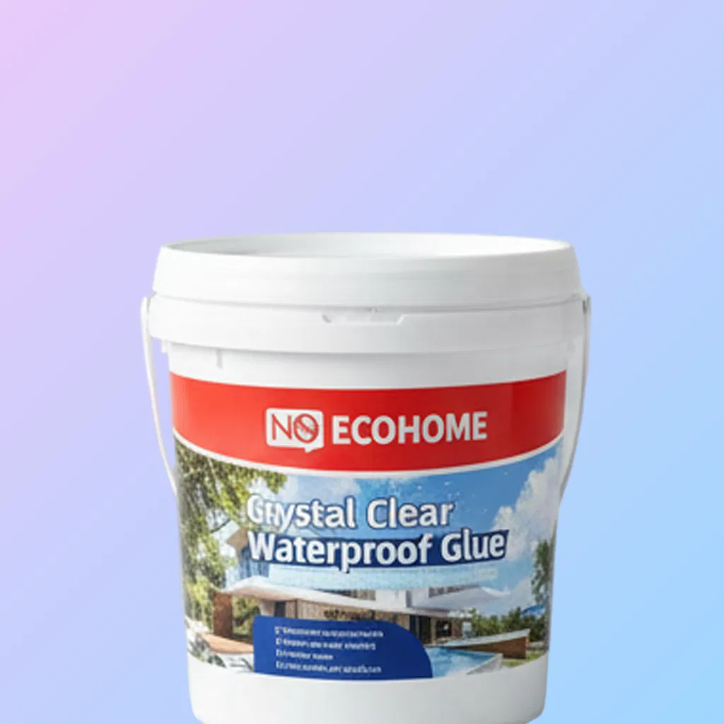 Professional Grade Crystal Clear Waterproof Coating for Concrete Crack Repair Protection System