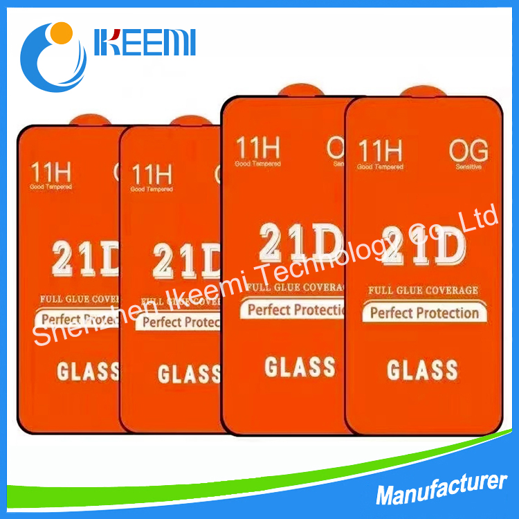 Закаленное стекло 21D для защиты экрана смартфона