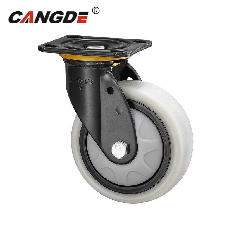 Industrial Hand Trolley Wheels PP Heavy Duty Caster Wheels Rubber Wheels Price