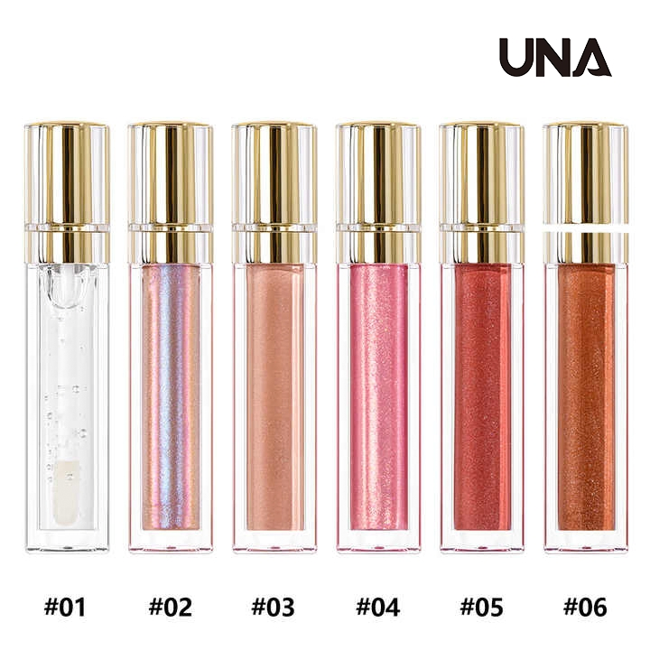 Waterproof Hydrating Shimmer Liquid Lipstick Vegan Formula Non Sticky High Shine Pearl Lip Gloss for Smooth and Glossy Lips
